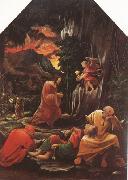 Albrecht Altdorfer The Agony in the Garden (mk08) oil on canvas